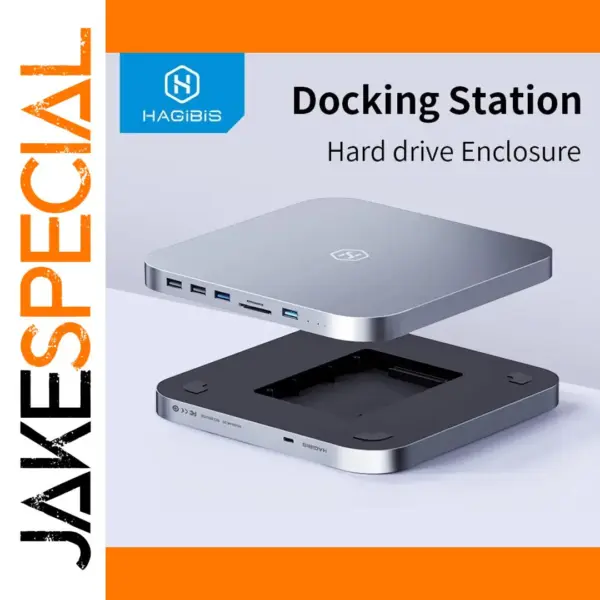 Hagibis USB-C Hub for Mac Mini with Enclosure