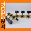 Classic Black Steel Guitar Tuner and Tuning Pegs Set