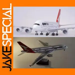 1:160 Scale A380 QANTAS Diecast Model Plane