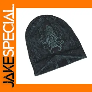 Cthulhu Mythos Artistic Black Beanie Hat