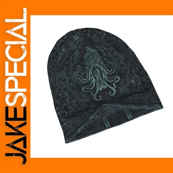 Cthulhu Mythos Artistic Black Beanie Hat