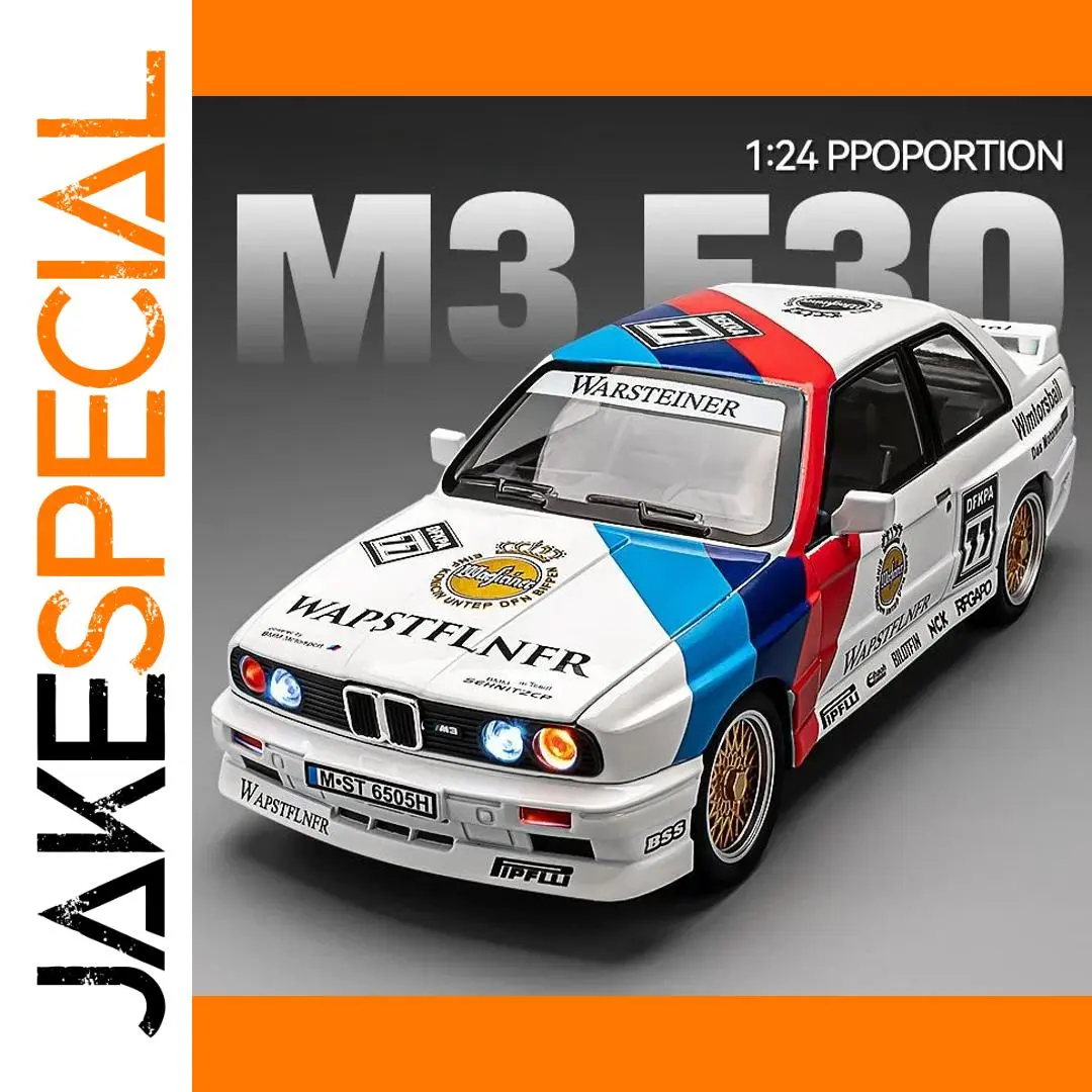 Simulation 1:24 BMW M3 Diecast Racing Car Model 1 Simulation 1:24 BMW M3 Diecast Racing Car Model