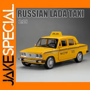 1/18 Lada Niva Taxi Diecast Model with Lights