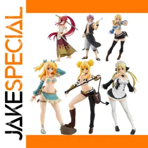Fairy Tail Anime Action Figure Collectible Set