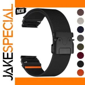 Nylon Quick Fit Strap for Garmin Fenix 7X and More