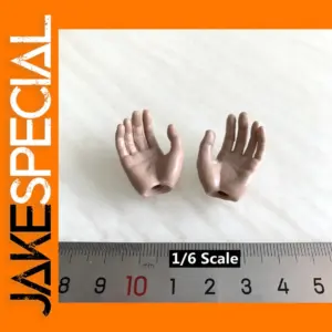 1/6 Scale Articulated Hands for Action Figures