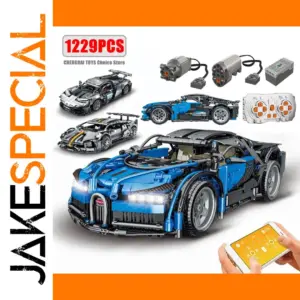 Remote Control Sports Car Building Blocks Set