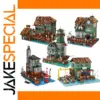 Fisherman's Cabin Modular Building Blocks Set