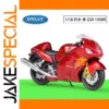 Welly 1:18 Suzuki Hayabusa Diecast Model