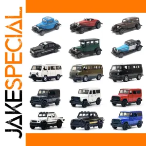 1:43 Alloy Vintage Van Off-Road Pick-Up Model