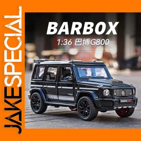 1:36 Diecast Mercedes Benz BRABUS G800 Model