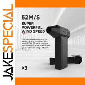 Portable 130000RPM Turbo Jet Fan