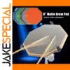 8-Inch Double-Sided Silent Drum Practice Pad