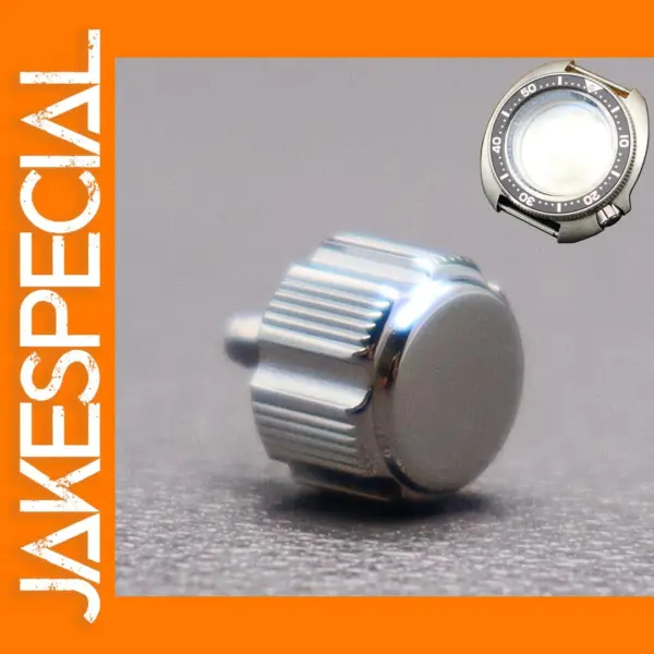6.5mm Stainless Steel Watch Crown for Seiko