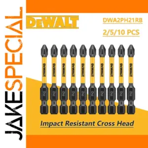 DEWALT Impact Screwdriver Bits 2/5/10pcs PH2 57mm