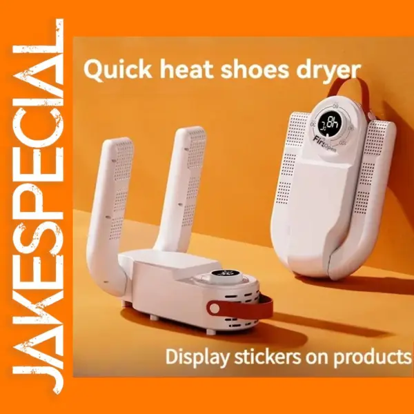 Foldable UV Shoe Dryer for All Footwear