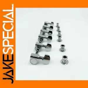 PW Tune Key Peg Set R6 Chrome Alloy Casting