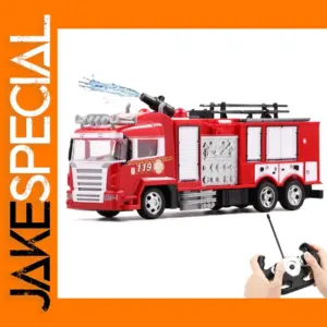 Remote Control Fire Truck Toy Set for Kids