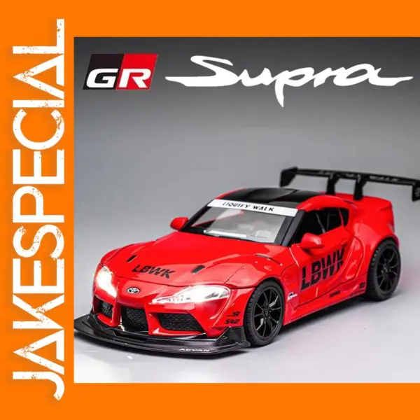 1:22 Scale Supra Diecast Model Car with Sound