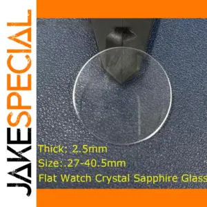 Sapphire Watch Crystal for 27-40.5mm Watches