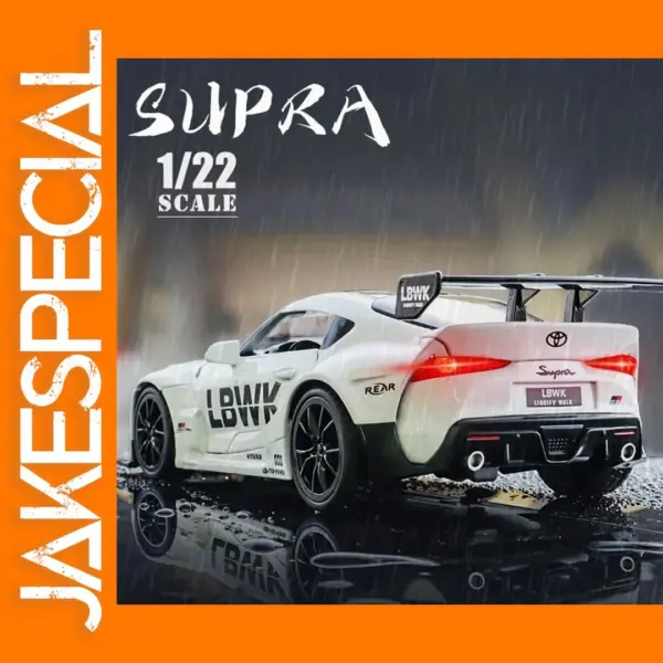 1:22 Toyota Supra Alloy Diecast Model