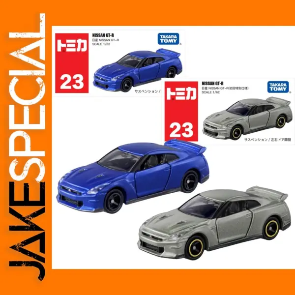 Nissan GT-R Diecast Model 1/64 Scale Car