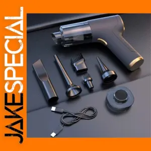 Handheld Car Vacuum Cleaner with Powerful Suction
