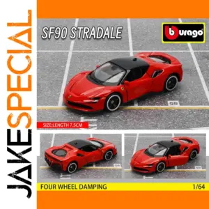 Bburago 1:64 Ferrari SF90 STRADALE Model Car