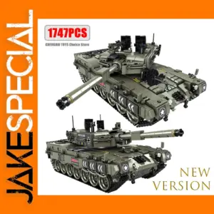 WW2 Military Leopard 2A4 Tank Building Blocks Set