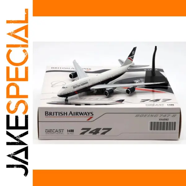 British Airways Boeing 747-8 Diecast Model G-LNBA 1:400