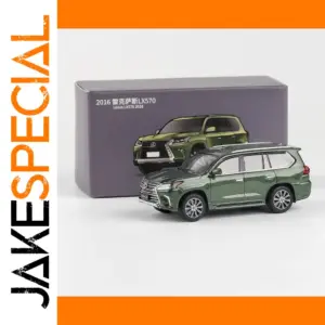 JKM 1/64 LX570 Alloy Diecast Model Car