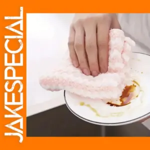 5pcs Superfine Fiber Kitchen Cleaning Cloths