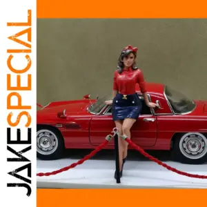 1:18 Scale Female Figurine for Vehicle Display