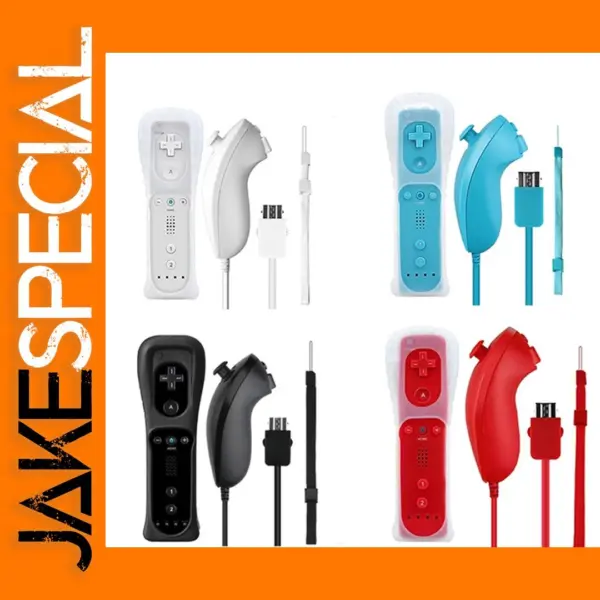 Wireless Wii Controller & Nunchuck Bundle
