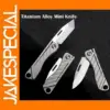 Titanium Alloy Mini Folding Knife EDC Tool