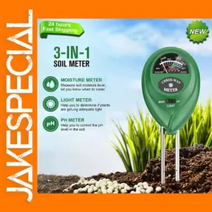 3-in-1 Soil Moisture pH Light Meter