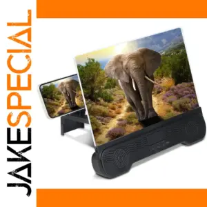 14-Inch Phone Screen Magnifier with Speakers
