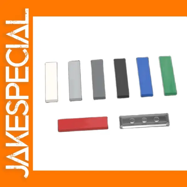 10pcs 1x4 Plastic Building Blocks Set