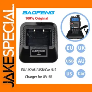 Baofeng UV-5R Battery Charger for Walkie Talkies