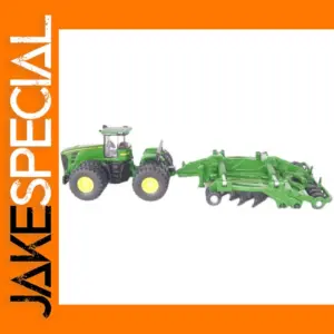 1:87 Scale Diecast Tractor with Soil Tiller