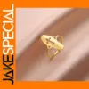 Gold Color Cross Coffin Ring for Couples