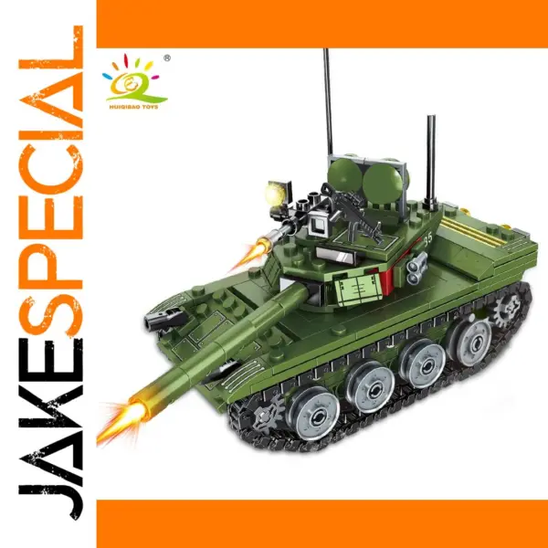 Military Tank Building Blocks Set 336pcs