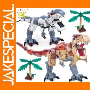 Jurassic Dinosaur Model Building Blocks Set