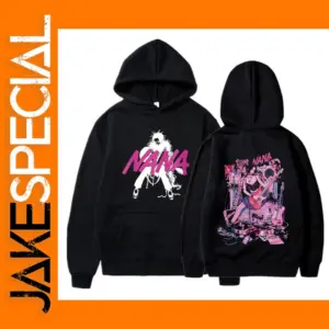 Anime Nana Vintage Hooded Sweatshirt Unisex