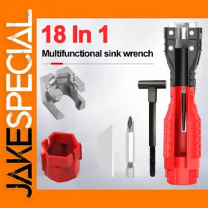 8-in-1 Multi-Head Faucet Wrench Tool Set