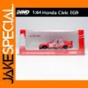 1:64 Honda Civic EG9 Red Diecast Model Car