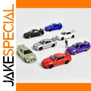 GFCC MC Micro City 1:87 GTR R34 Skyline Model