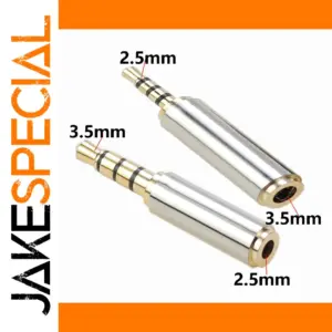 2.5mm to 3.5mm Audio Adapter for Headphones