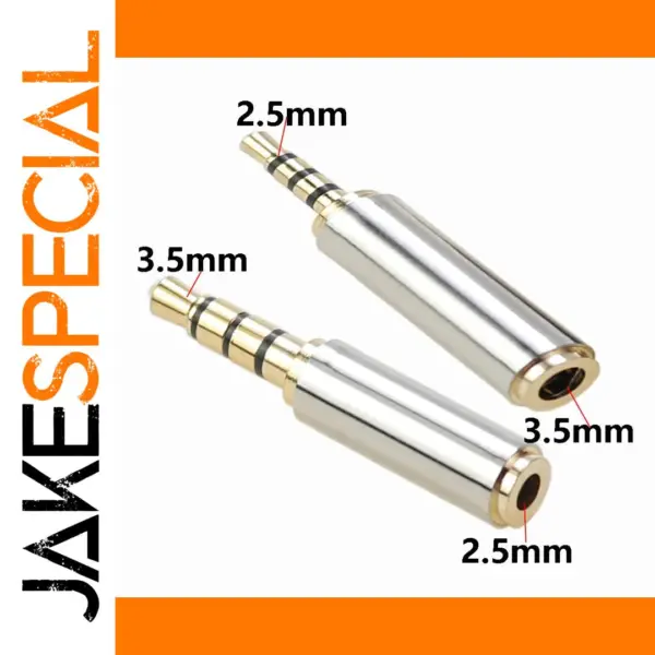 2.5mm to 3.5mm Audio Adapter for Headphones