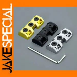 Black Chrome Gold Guitar Bridge Locking Clamp XS001